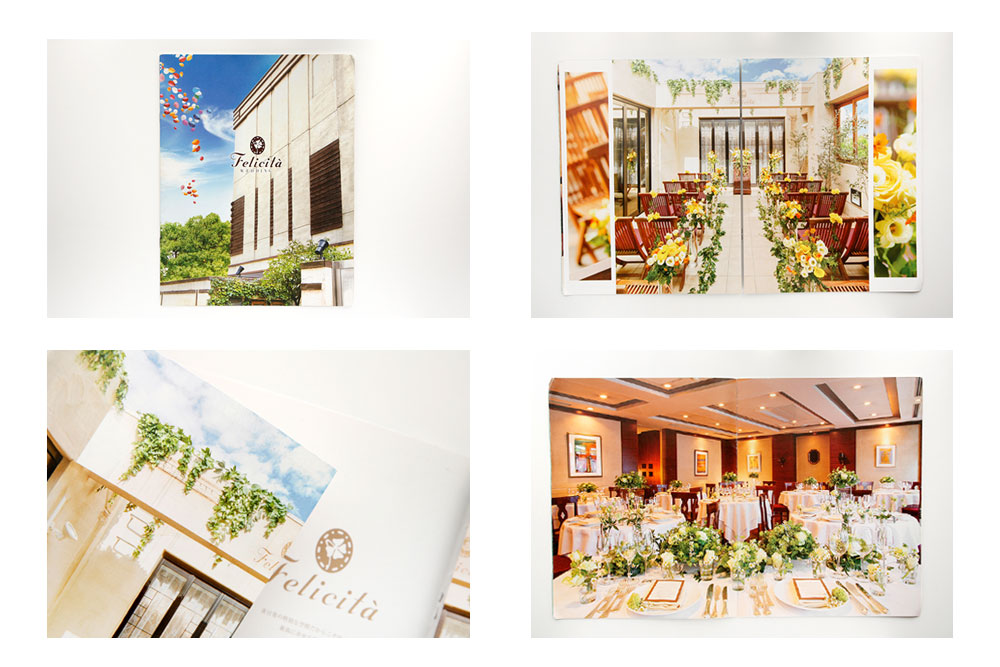 表参道　レストランウェディング　パンフレット